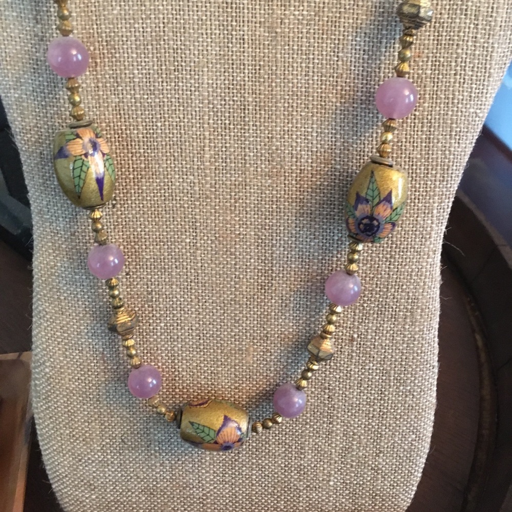Amethyst necklace